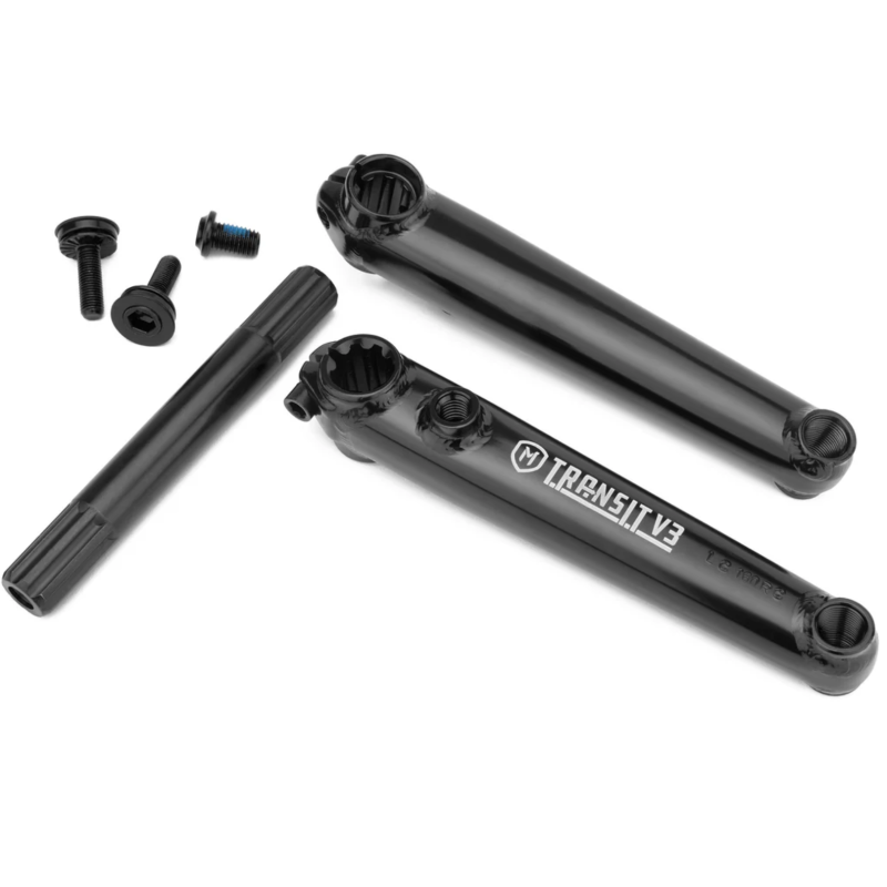 PEDALIER BMX MISSION TRANSIT V3 Noir, 175 mm